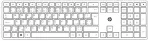 Klaviatuur ja hiir HP, must
