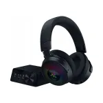 Razer Kraken V4 Pro mikrofoniga traadita k&otilde;rvaklapid, mustad, pealelu