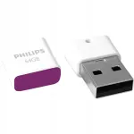 USB-m&auml;lupulk Philips 64GB Pico Edition, lilla