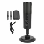 USB kardioidne RGB mikrofon telefonile ja arvutile