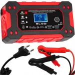 Automaatne 12V 10A auto aku laadija LCD-ekraaniga ja taastamisfunktsiooniga