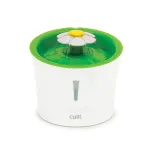 Veefontaan kassidele CATIT Flower, valge/roheline, 3 l