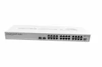 MIKROTIK v&otilde;rgu l&uuml;liti, 24 gigabit porti, 2 SFP+, RouterOS, koduseks kasutamiseks