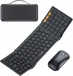 ProtoArc XKM01 kokkupandav AZERTY klaviatuur Bluetooth ja 2,4G hiirega