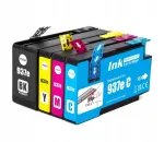 Tindikassetid HP 937e CMYK, asenduskassetid, 4 tk, sobivad 9110b, 9120e, 9130b, 9720 jaoks