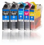 BROTHER DCP-J132W/J152W/J552DW/J4110DW/MFC-J6520DW suurmahutavusega tindikassetid