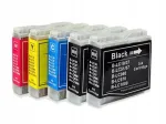 Brother LC1000 LC970 tindikassetid, 5 tk, sobivad DCP 130C, 135C, 350C jaoks