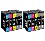 Epson SX100/SX105/SX110/SX215/DX7450 tindikassetid, 10 tk, XL