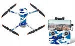 Kleepsukomplekt DJI MAVIC AIR 2S droonile STARTRC Blue Camo (1109546)