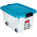 M&auml;nguasjakast ratastel, plastikust, 20 l