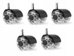 Toolirattad IKEA, kummist, 10 mm, 5 tk