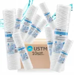 Vee filtrikassett USTM, 10", 5 mikronit, 10 tk