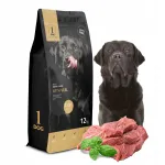 Kuivtoit koertele veiselihaga 12kg 1DOG keskmistele ja suurtele t&otilde;ugudele