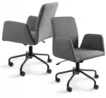 Kontoritool BRAVO GREY, p&ouml;&ouml;rlev