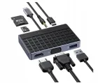 USB C jaotur Yottamaster 7-&uuml;hes, 100W, kaasaskantav