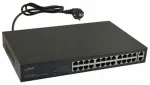 Pulsar S124 v&otilde;rgul&uuml;liti, 24 PoE/PoE+ porti, must