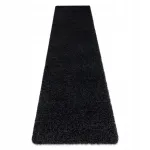 Vaip SOFFI, shaggy, 70x250 cm, must, AF152