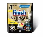 N&otilde;udepesukapslid Finish Ultimate Plus Powerball AiO, sidrunil&otilde;hnalised, 36 tk