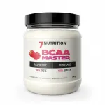 Aminohapped 7Nutrition BCAA Master 500g glutamiiniga, vaarika maitse
