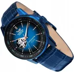 Meeste automaatne k&auml;ekell Vostok Europe NH38A-560D681 Open Heart rihmaga