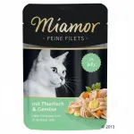 Miamor Feine Filets kassistoidud tuunikala ja k&ouml;&ouml;giviljadega želees, 100 g