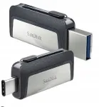 USB m&auml;lupulk SANDISK ULTRA DUAL DRIVE Type-C 64GB 150MB/s