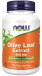 Toidulisand NOW Foods Oliivilehe ekstrakt 500 mg, 120 kapslit
