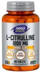 Aminohapped NOW Foods L-Citrulline 1200mg 120 tabletti