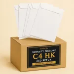 C4 &uuml;mbrikud, valged, 250 tk