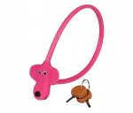 Laste jalgratta lukk KLS Kiddy DOG Pink v&otilde;tmega