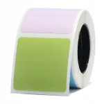 Kleebisprinteri etiketid NIIMBOT M2, v&auml;rvilised, &uuml;mmargused, 31x31 mm, 220 tk