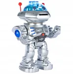 Puldiga juhitav ketastega tulistav robot