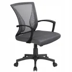 Tumehall ergonoomiline kontoritool v&otilde;rgust seljatoega