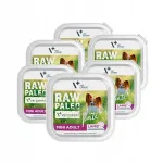 RAW PALEO MINI ADULT koeratoit lambalihaga, 6 x 150 g, niiske toit