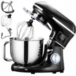KERCH MYCHEF planetaarmikser soojendusega kausiga, must, 6,2 l