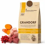 Kuiv kassitoit Grandorf 4 liha steriliseeritud kassidele, 2 kg