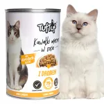 Tuf Tuf m&auml;rg kassitoit linnulihaga, 415 g