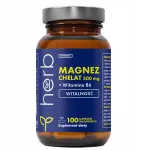Toidulisand MAGNESIUM CHELATE 500mg GLYCINATE + B6, 100 kapslit