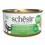 Schesir Complements niiske kassitoit kanaga ja ahvena fil&eacute; želees, 70 g