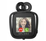 Laste nutikell XPLORA GO Clip GPS-iga, must