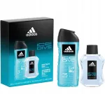 Meeste kingituskomplekt Adidas Ice Dive, tualettvesi 100 ml + geel