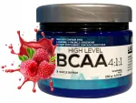 Aminohapped Labocore Nutrition BCAA HIGH LEVEL 4:1:1 250g vaarika maitsega