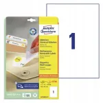 Eemaldatavad kleepsud Avery 210x297 mm L4735REV-25