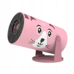 Laste projektor Kiano Kid Projector, roosa, 1280 x 720 HD, 32&ndash;130 tolli