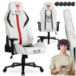 NEXON valge ergonoomiline p&ouml;&ouml;rleva mehhanismiga kontoritool