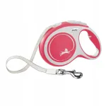 Automaatne rihm FLEXI M, 5 m, kuni 25 kg, punane