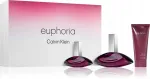Parf&uuml;&uuml;mid Calvin Klein Euphoria EDP 100 ml + 30 ml ja kehalosjoon 100 ml komplekt