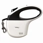 Automaatne Flexi One for All koera rihm, 5 m, kuni 30 kg, valge