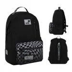 Kite koolikott lastele, must, 12 l, ergonoomilise seljatoega