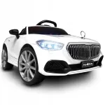 Laste elektriauto joy4kids kaugjuhtimispuldi, nahkistme ja LED-tuledega